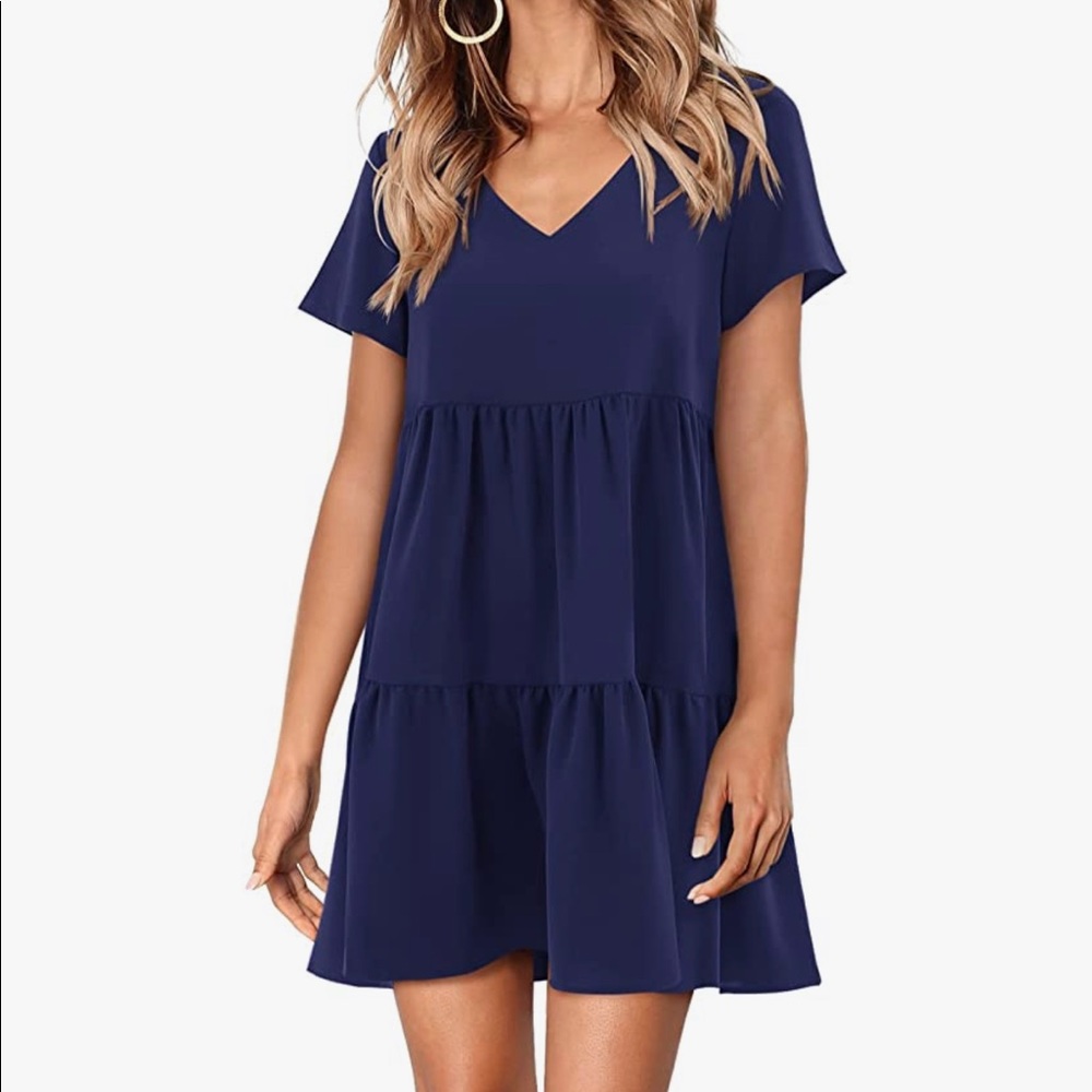 Never worn tunic dress - NAVY